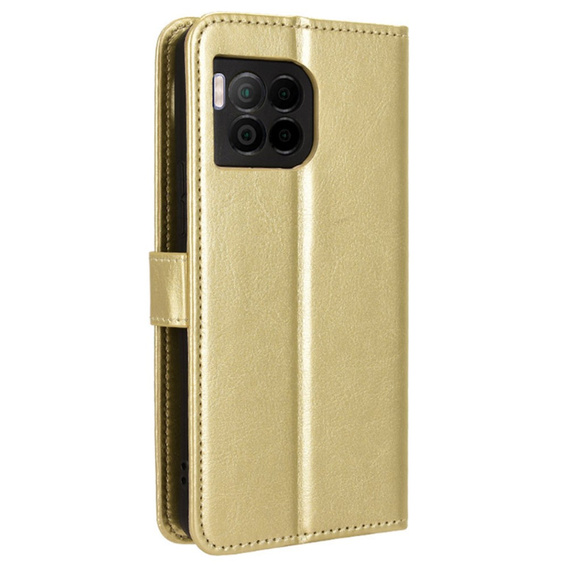 Klopové pouzdro pro T Phone 2 Pro 5G, Crazy Horse Wallet, zlaté