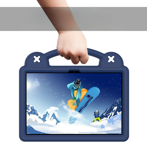 Dětské pouzdro pro Lenovo Tab M10 10.1 Gen 3 TB-328FU/TB-328XU, Cute Patterns, se stojánkem, námořnicky modré