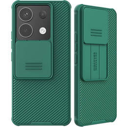 Pouzdro pro Xiaomi Redmi Note 13 Pro 5G, obrněné Nillkin, CamShield Pro, zelené