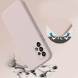 Pouzdro pro Samsung Galaxy A53 5G, Silicone Lite, růžové