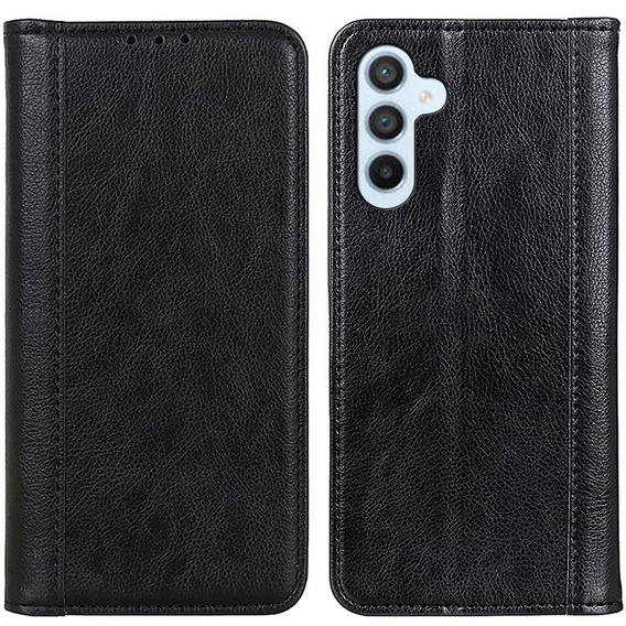 Pouzdro pro Samsung Galaxy M34, Wallet Litchi Leather, černé