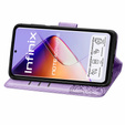 Klopové pouzdro pro Infinix Note 40 Pro Plus, Butterfly, fialové