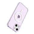 Pouzdro pro iPhone 14, Dropproof MagSafe Glitter, fialové