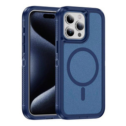Pouzdro s rámečkem pro iPhone 15 Pro Max, pro MagSafe, modré
