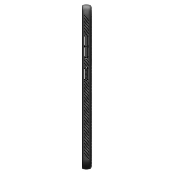 Pouzdro Spigen pro Samsung Galaxy S24, Liquid Air, černé + 9H tvrzené sklo