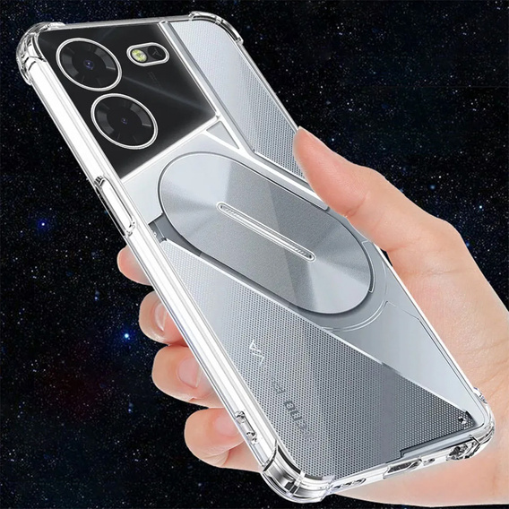 Pouzdro pro Tecno Pova 5 Pro, Dropproof, průhledné