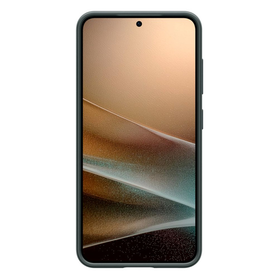 Pouzdro Spigen pro Samsung Galaxy S25, Thin Fit Mag, zelené + 9H tvrzené sklo