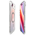 Spigen Ultra Hybrid MagSafe pouzdro pro iPhone Air, čiré/grafitové