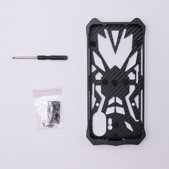 Pancéřové pouzdro pro Nothing Phone 2, Aluminum Alloy, černé