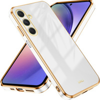 Pouzdro pro Samsung Galaxy A54 5G, Glamour CamShield, bílé