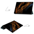 Pouzdro pro Samsung Galaxy Tab S9 Ultra, Smartcase, zelené