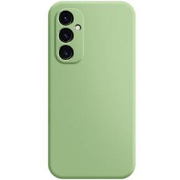 Pouzdro pro Samsung Galaxy A25, Silicone Lite, zelené + 9H sklo