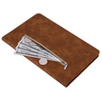 Pouzdro pro Samsung Galaxy Tab S9 FE / S10 FE, Wallet Pen Slot, hnědý