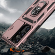 Pouzdro pro Samsung Galaxy S24 Ultra, CamShield Slide, růžové rose gold