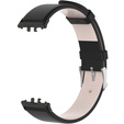 Kožený řemínek pro Samsung Galaxy Fit 3, černý
