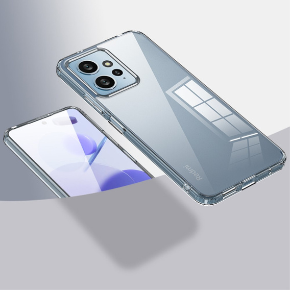 Pouzdro pro Xiaomi Redmi Note 12 4G, Fusion Hybrid, průhledné