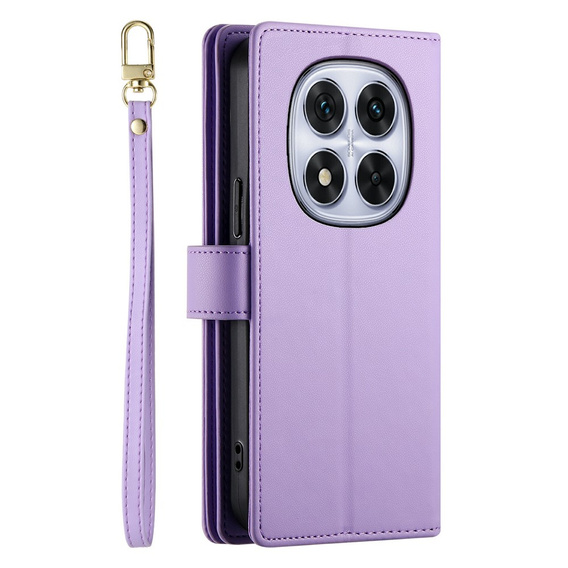 Pouzdro s klopou a kapsou na zip pro Xiaomi Redmi Note 15 Pro 5G