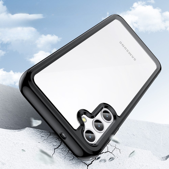 Pouzdro pro Samsung Galaxy A14 4G/5G, Fusion Hybrid, transparentní / černé