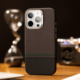 BENKS Kevlar Magnetic Armor Pro Prestige 600D Y065 pouzdro MagSafe s aktivním tlačítkem pro iPhone 16 Pro
