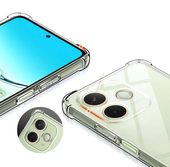 Pouzdro pro Oppo A5 Pro 5G, Dropproof, průhledné