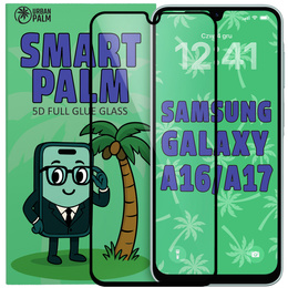 Tvrzené sklo 5D Full Glue Smart Palm pro Samsung Galaxy A16/A17 5G