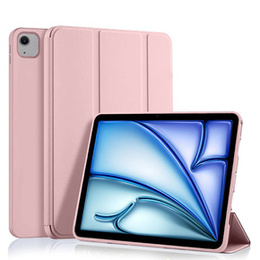 Pouzdro pro iPad Air 13" 2025/2024 (7/6 gen.), Smartcase, růžové rose gold