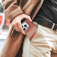 Pouzdro iPhone 15 Pro, Frame Kickstand, pro MagSafe, Sunset Orange