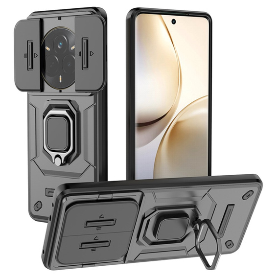 Pouzdro pro Realme 14 Pro 5G, CamShield Slide, černé