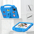 Dětské pouzdro pro T Tablet 5G, Cute Patterns, se stojánkem, modré