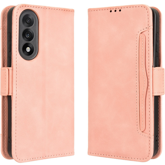 Klopové pouzdro pro OnePlus Nord 5, Card Slot, růžové
