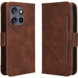 Klopové pouzdro pro Motorola Edge 50 Neo / Motorola ThinkPhone 25, Card Slot, hnědé