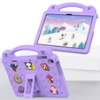 Dětské pouzdro pro Lenovo Tab M10 10.1 Gen 3 TB-328FU/TB-328XU, Cute Patterns, se stojánkem, fialové