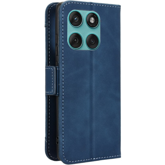 Klopové pouzdro pro Motorola Edge 60 / 60 Fusion, Card Slot, námořnicky modré