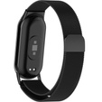 Milánský náramek s pouzdrem pro Xiaomi Smart Band 10 / 9 / 8, černý