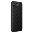 Pouzdro pro iPhone 16e, pancéřované Nillkin, Carboprof Case, pro Magsafe, černé