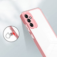 Pouzdro pro Samsung Galaxy A14 5G, Fusion Hybrid, transparentní / růžové