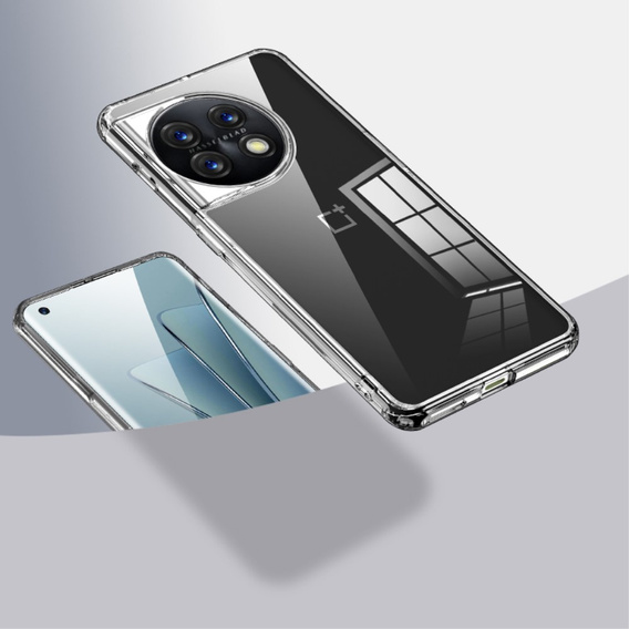 Pouzdro pro OnePlus 11 5G, Fusion Hybrid, průhledné
