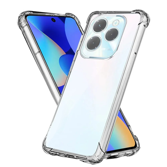 Pouzdro pro Infinix Hot 40i, Dropproof, průhledné