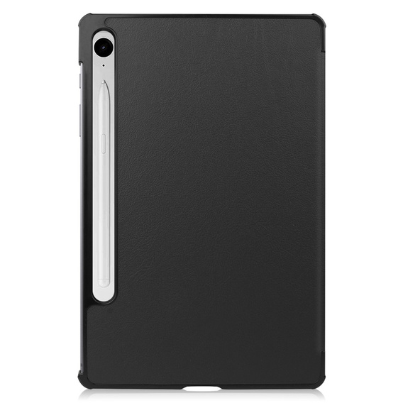 Pouzdro pro Samsung Galaxy Tab S9 FE, trojité, černé