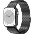 Ocelový náramek pro Apple Watch 1/2/3/4/5/6/7/8/SE/ULTRA 42/44/45/49 MM - černý