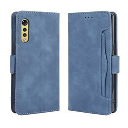 Klopové pouzdro pro LG Velvet, Card Slot, modré