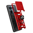 Pouzdro pro Infinix Note 40 Pro Plus, CamShield Slide, červené