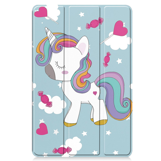 Pouzdro pro Lenovo Tab TB311FU, Smartcase, unicorn