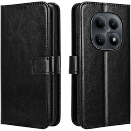 Pouzdro s klopou Crazy Horse Wallet pro Xiaomi Redmi Note 15 5G / Poco M8 5G
