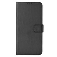 Klopové pouzdro pro Infinix Hot 20i, Wallet Smart Magnet Case, černé