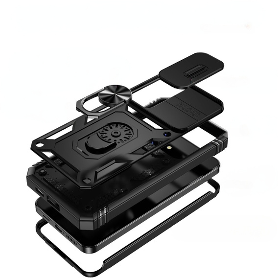 Pouzdro pro Samsung Galaxy S24+ Plus, CamShield Slide, černé