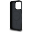 Pouzdro Guess 4G Circle s klasickým logem, pro MagSafe pro iPhone 16 Pro