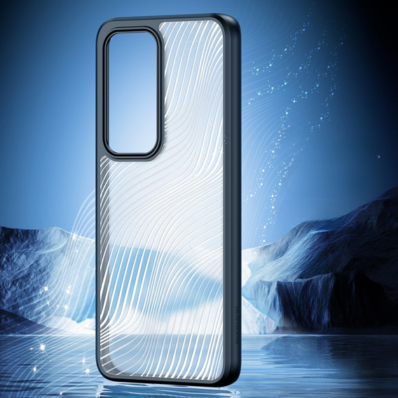 Pouzdro DuxDucis pro Oppo Reno 12, Aimo case, transparentní / černé