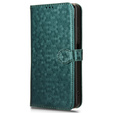 Flipové pouzdro pro Realme 12, Wallet Rhombus, zelené