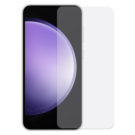 2x Tvrzené sklo pro Samsung Galaxy S23 FE, ERBORD Easy App 9H Screen Protector